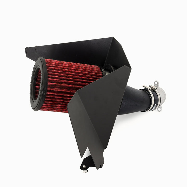 Mishimoto 2021+ BMW G8X M3/M4 3.0L S58B30 Open Airbox Performance Intake - Bull Strap