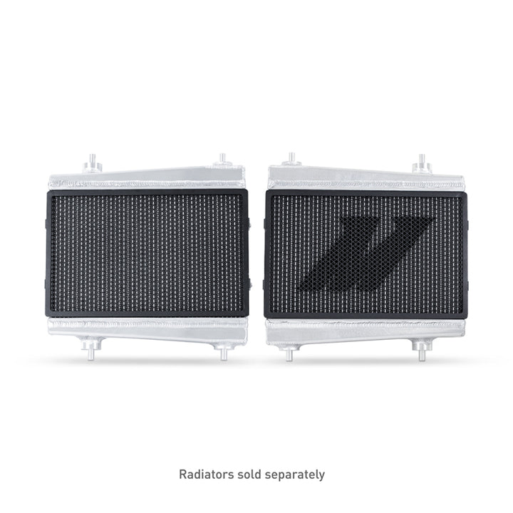 Mishimoto 2021+ BMW G8X M3/M4 Auxiliary Radiator Rock Guards - Bull Strap