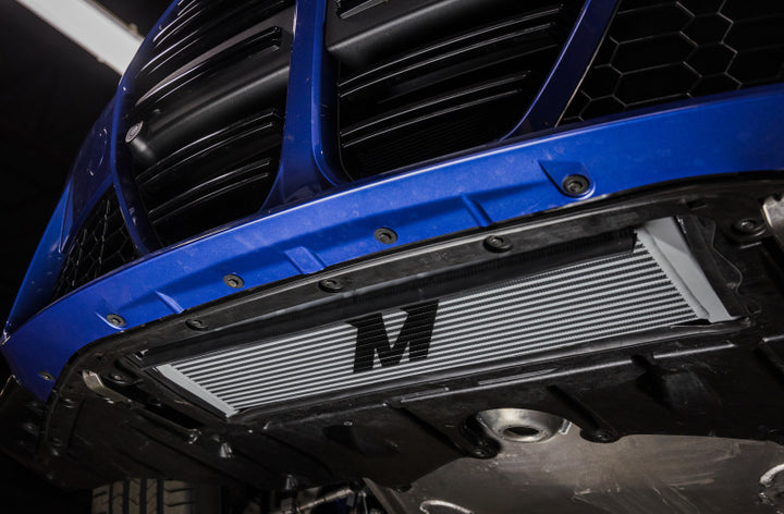 Mishimoto 2021+ BMW G8X M3/M4 Oil Cooler Silver - Bull Strap