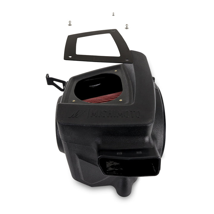 Mishimoto 2021+ Ford Bronco 2.7L Performance Air Intake w/ Oiled Filter - Bull Strap