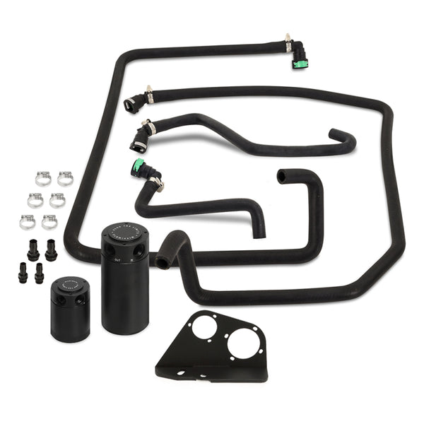 Mishimoto 2021+ Ford F-150 3.5L EcoBoost Oil Catch Can Kit - Bull Strap