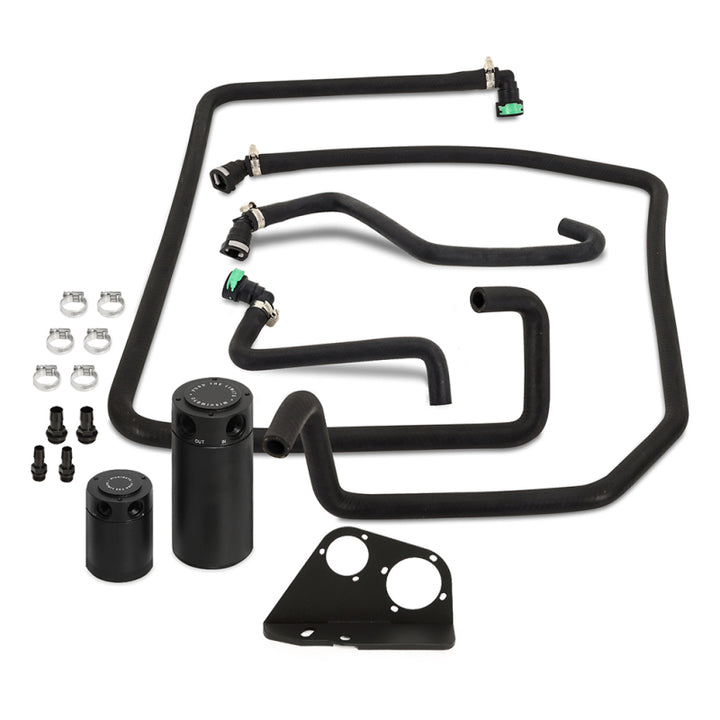 Mishimoto 2021+ Ford F-150 3.5L EcoBoost Oil Catch Can Kit - Bull Strap