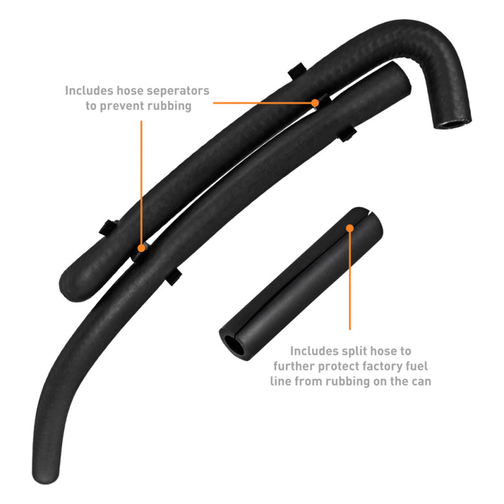 Mishimoto 2022+ Honda Civic 1.5T Baffled Oil Catch Can PCV Side - Bull Strap