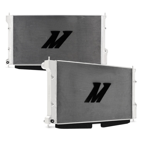 Mishimoto 2022+ Subaru BRZ / Toyota GR86 H4 2.4L Performance Aluminum Radiator - Bull Strap