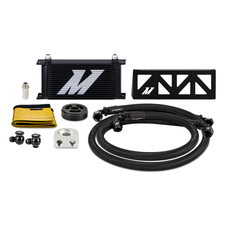 Mishimoto 2022+ Subaru BRZ/Toyota GR86 Oil Cooler Kit - Black - Bull Strap