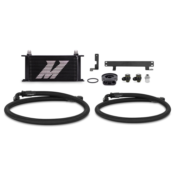 Mishimoto 2022+ Subaru WRX Oil Cooler Kit - Black - Bull Strap