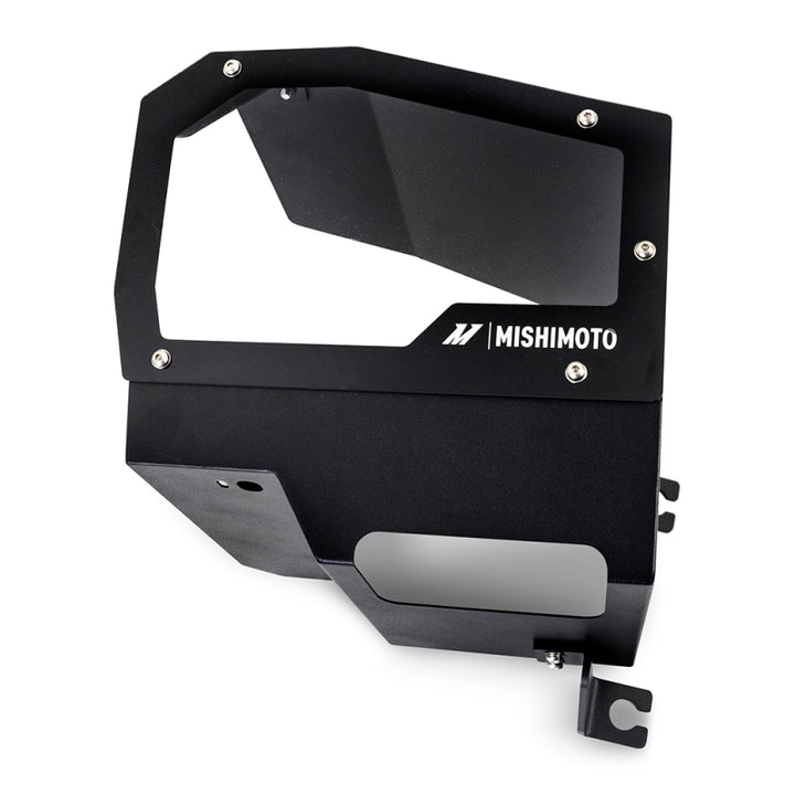 Mishimoto 2022+ Subaru WRX Performance Air Intake - Oiled Filter - Micro-Wrinkle Black - Bull Strap