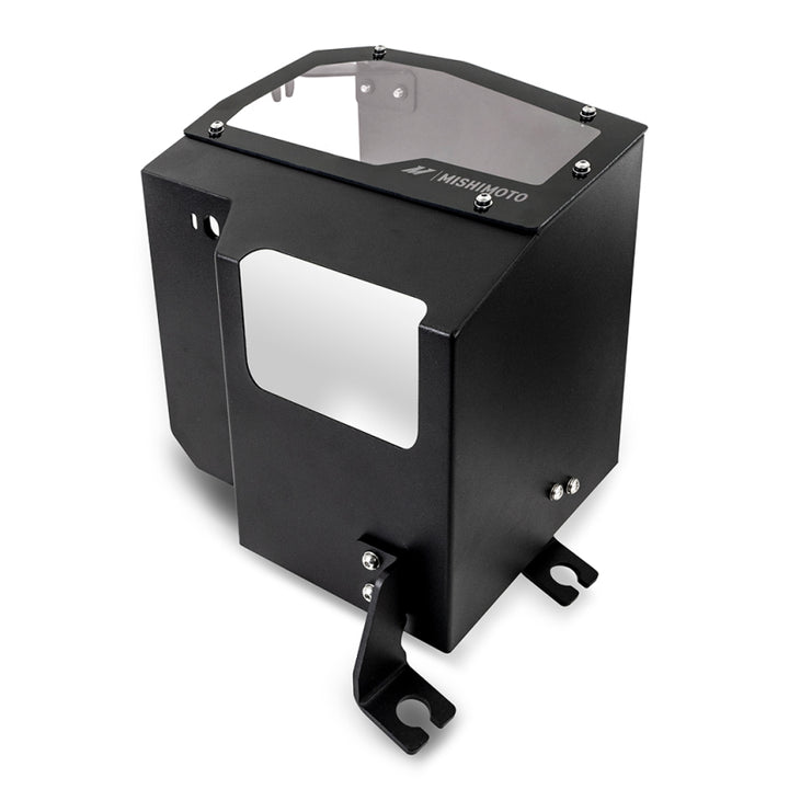 Mishimoto 2022+ Subaru WRX Performance Air Intake - Oiled Filter - Micro-Wrinkle Black - Bull Strap