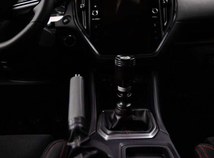 Mishimoto 2022+ Subaru WRX Shift Knob Black - Bull Strap