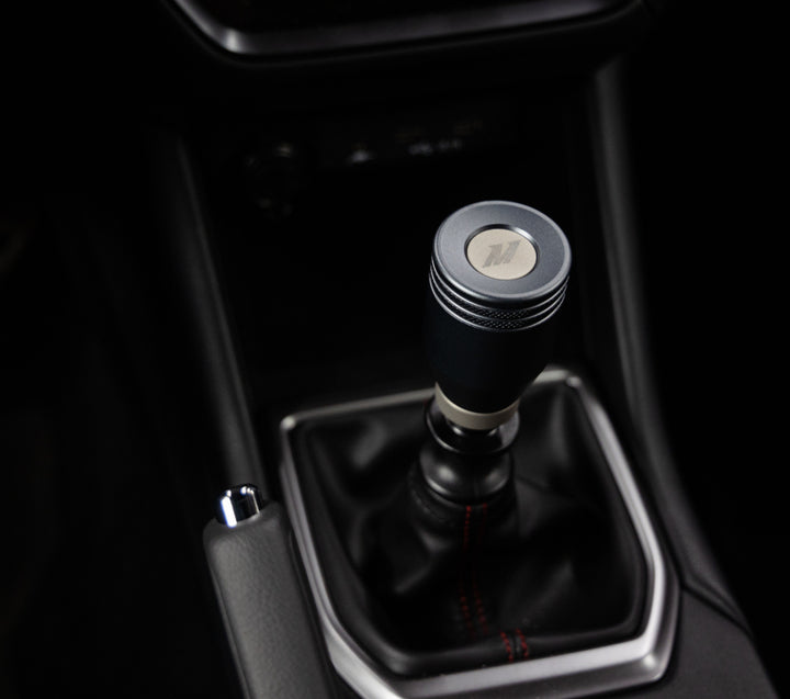 Mishimoto 2022+ Subaru WRX Shift Knob Gunmetal - Bull Strap