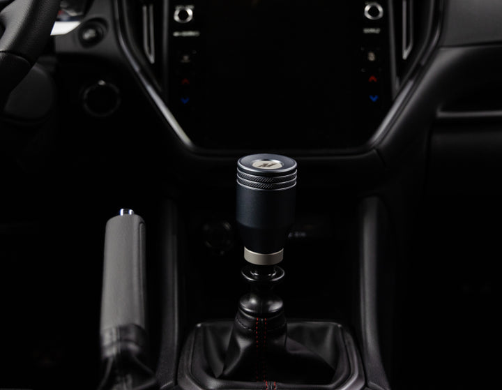 Mishimoto 2022+ Subaru WRX Shift Knob Gunmetal - Bull Strap