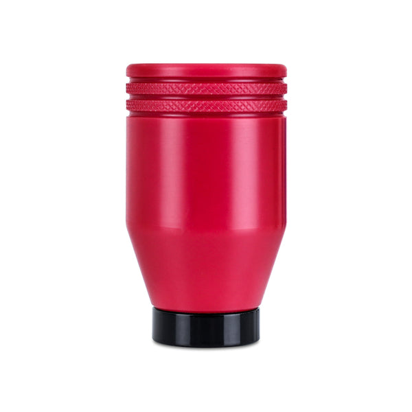 Mishimoto 2022+ Subaru WRX Shift Knob Red on Black - Bull Strap