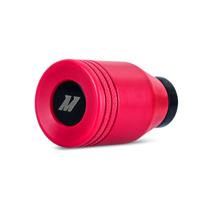 Mishimoto 2022+ Subaru WRX Shift Knob Red on Black - Bull Strap