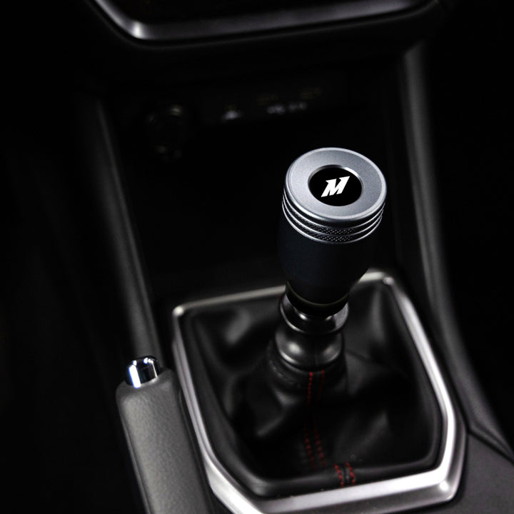 Mishimoto 2022+ Subaru WRX Shift Knob Red on Black - Bull Strap