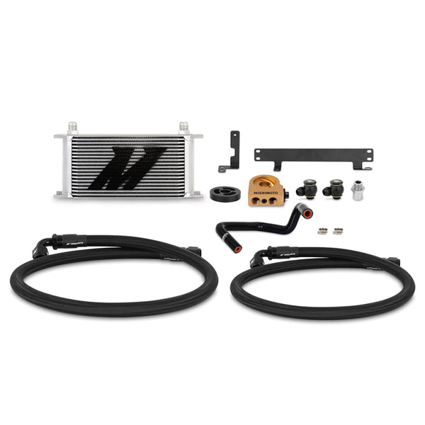 Mishimoto 2022+ Subaru WRX Thermostatic Oil Cooler Kit - Silver - Bull Strap