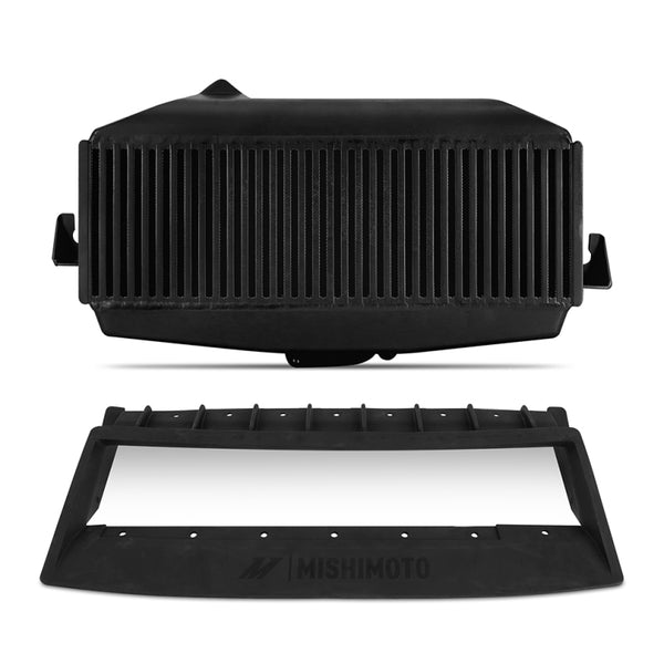 Mishimoto 2022+ Subaru WRX Top-Mount Intercooler - Black - Bull Strap