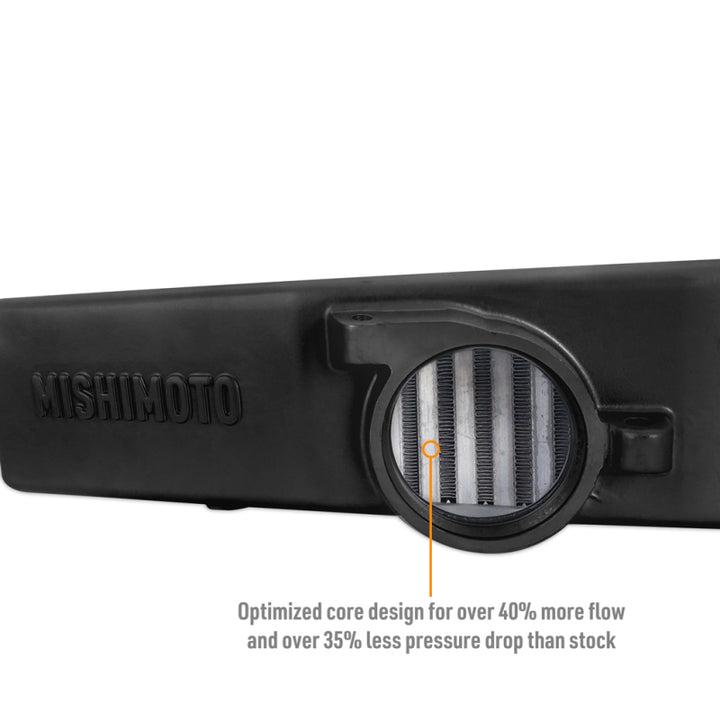 Mishimoto 2022+ Subaru WRX Top-Mount Intercooler - Black - Bull Strap