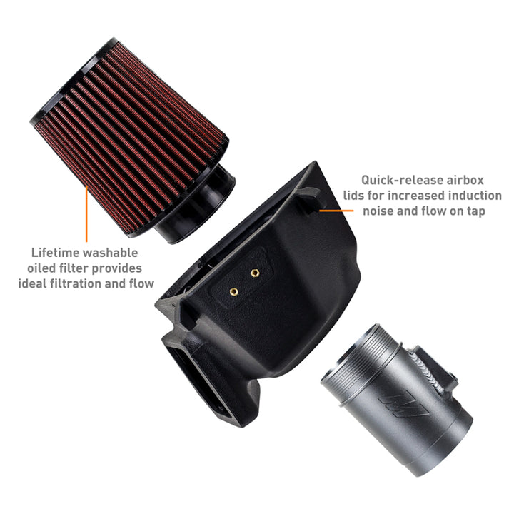 Mishimoto 2023+ Nissan Z Performance Intake (Modular Rotomold) - Bull Strap