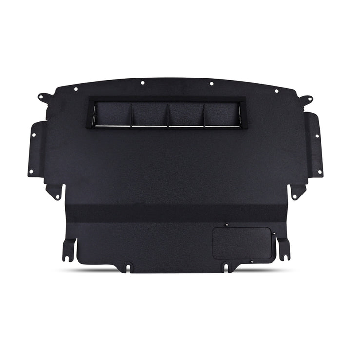 Mishimoto 2023+ Nissan Z Skid Plate Engine - Wrinkle Black - Bull Strap