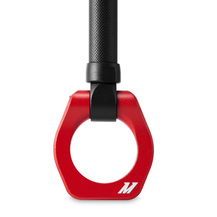 Mishimoto 2023+ Nissan Z Tow Hook (Front) Red - Bull Strap