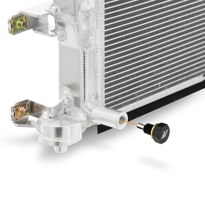 Mishimoto 2023+ Toyota GR Corolla Performance Aluminum Radiator - Bull Strap