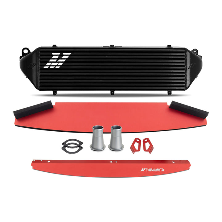 Mishimoto 2023+ Toyota GR Corolla Performance Intercooler - Black - Bull Strap