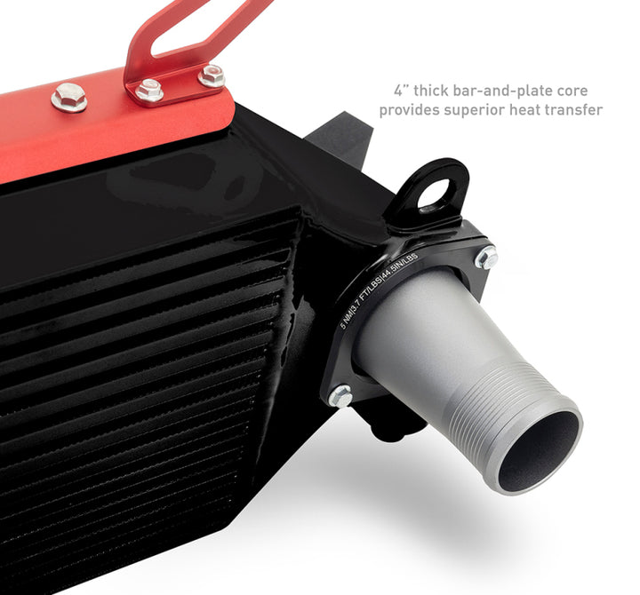 Mishimoto 2023+ Toyota GR Corolla Performance Intercooler - Black - Bull Strap