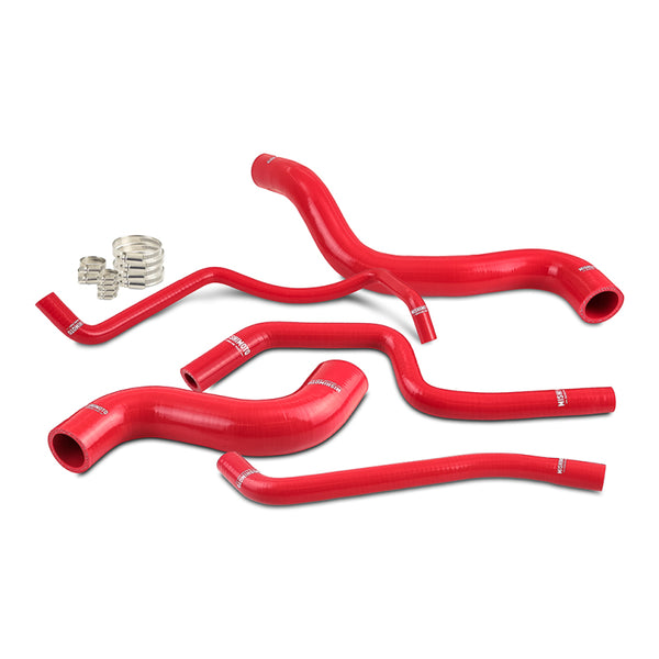 Mishimoto 2023+ Toyota GR Corolla Silicone Hose Kit Red - Bull Strap