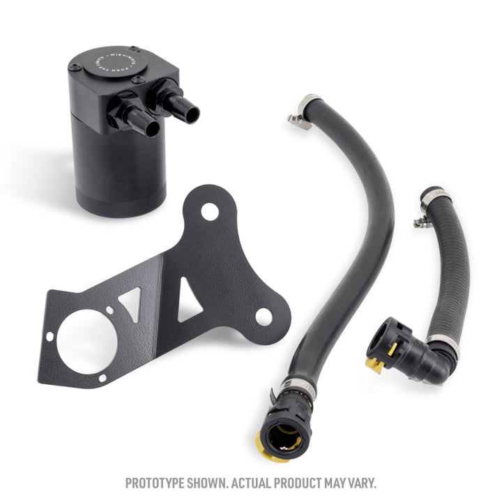 Mishimoto 2024+ Ford Mustang 2.3L EcoBoost Oil Catch Can PCV Side - Bull Strap