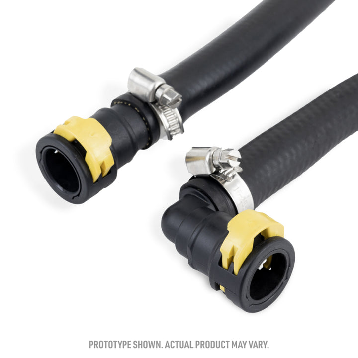 Mishimoto 2024+ Ford Mustang 2.3L EcoBoost Oil Catch Can PCV Side - Bull Strap