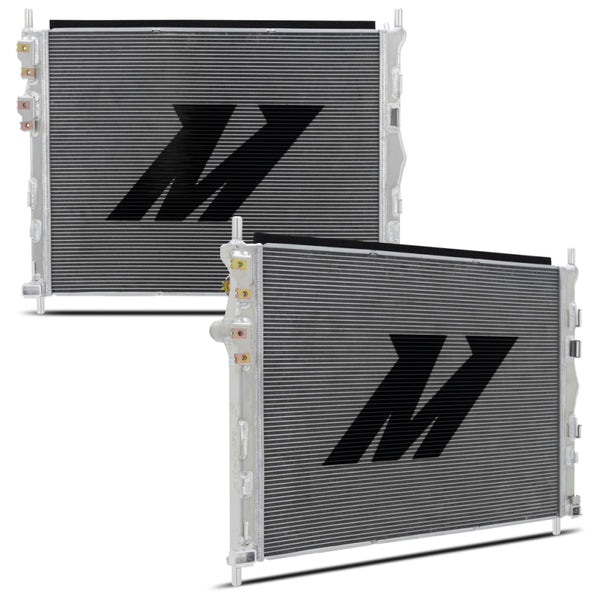 Mishimoto 2024+ Ford Mustang V8/2.3L Performance Aluminum Radiator - Bull Strap