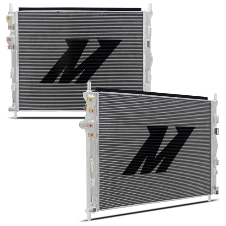 Mishimoto 2024+ Ford Mustang V8/2.3L Performance Aluminum Radiator - Bull Strap