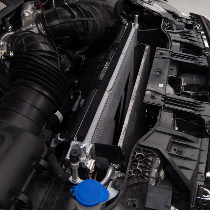 Mishimoto 2024+ Ford Mustang V8/2.3L Performance Aluminum Radiator - Bull Strap