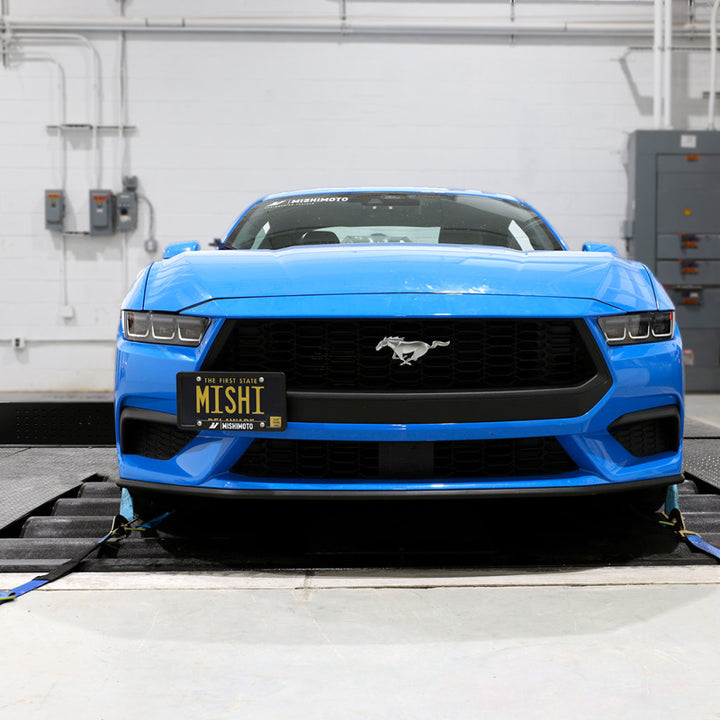 Mishimoto 24+ Ford Mustang 2.3L EcoBoost License Plate Relocation Kit - Bull Strap