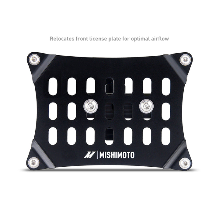 Mishimoto 24+ Ford Mustang 2.3L EcoBoost License Plate Relocation Kit - Bull Strap