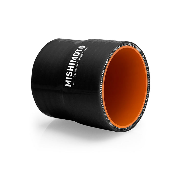 Mishimoto 3.5 to 4 Inch Silicone Transition Coupler - Black - Bull Strap