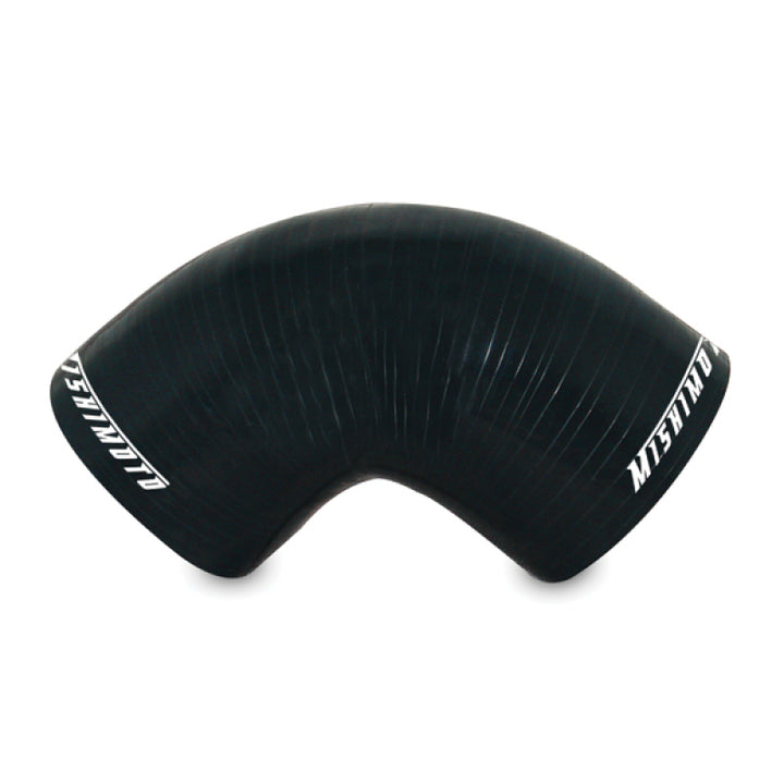 Mishimoto 3in Black 90 Degree Coupler - Bull Strap