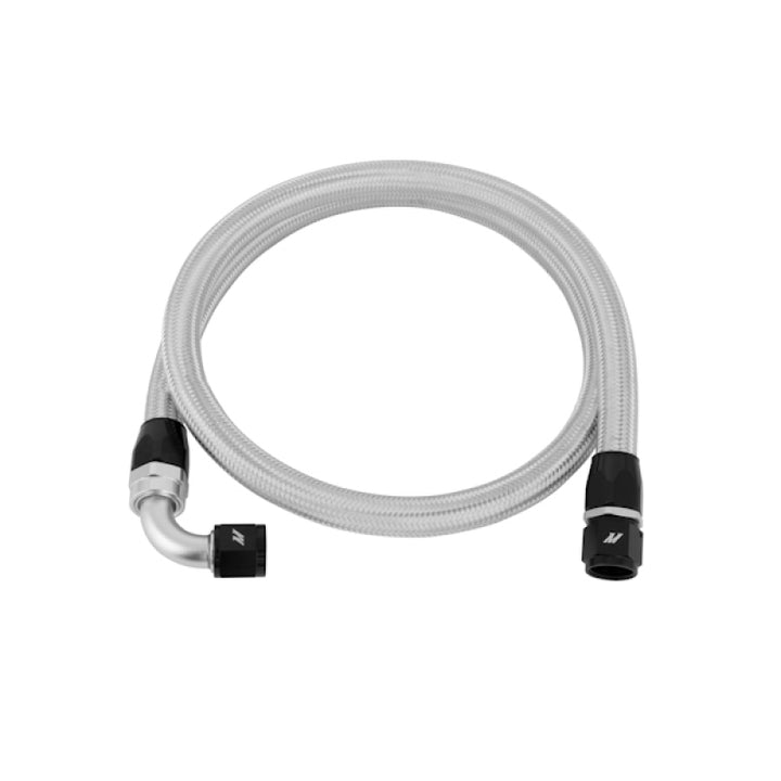 Mishimoto 4 Ft Stainless Steel Braided Hose w/ -10AN Fittings - Bull Strap
