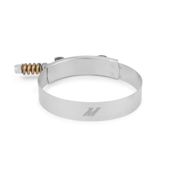 Mishimoto 4 Inch Stainless Steel Constant Tension T-Bolt Clamp - Bull Strap