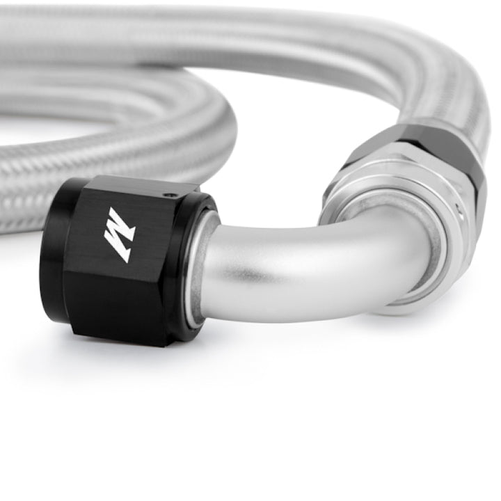 Mishimoto 5 Ft Stainless Steel Braided Hose w/ -10AN Fittings - Bull Strap