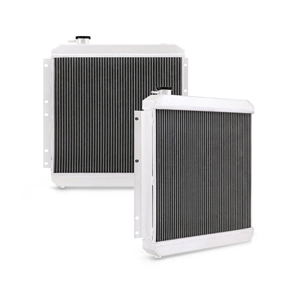 Mishimoto 58-84 Toyota Land Cruiser FJ40 Aluminum Radiator - Bull Strap