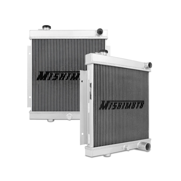 Mishimoto 64-66 Ford Mustang w/ 289 V8 Manual Aluminum Radiator - Bull Strap