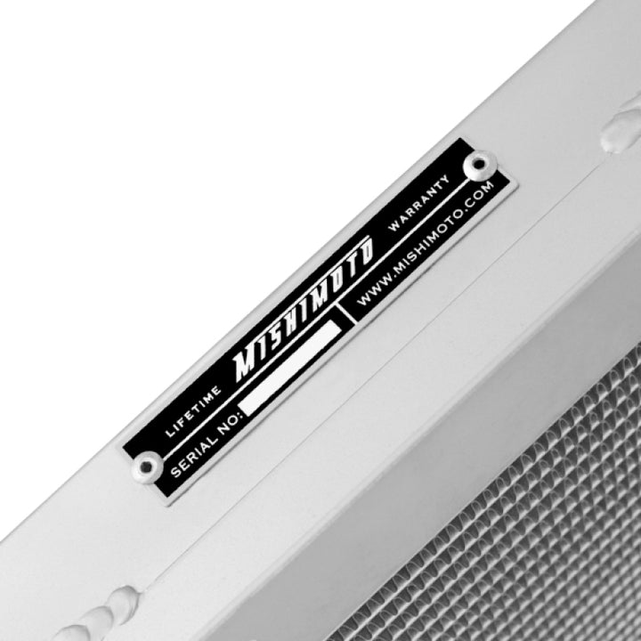 Mishimoto 64-66 Ford Mustang w/ 289 V8 Manual Aluminum Radiator - Bull Strap