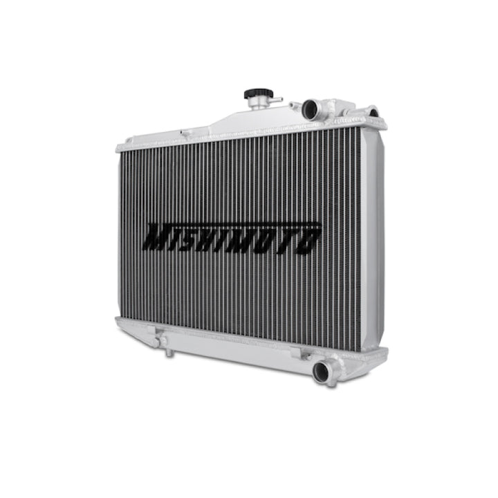 Mishimoto 83-87 Toyota Corolla Manual Aluminum Radiator - Bull Strap