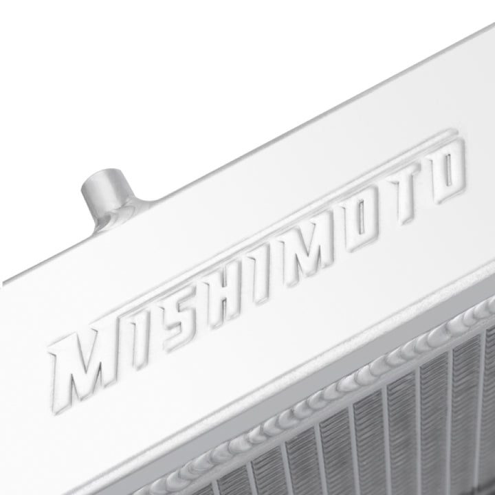 Mishimoto 83-87 Toyota Corolla Manual Aluminum Radiator - Bull Strap