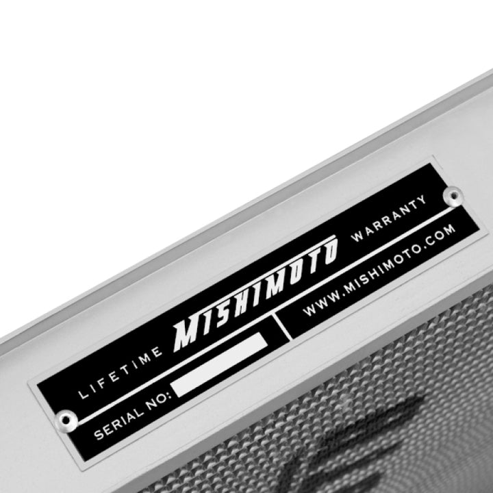 Mishimoto 83-87 Toyota Corolla Manual Aluminum Radiator - Bull Strap