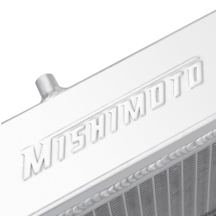 Mishimoto 83-87 Toyota Corolla Manual Aluminum Radiator - Bull Strap