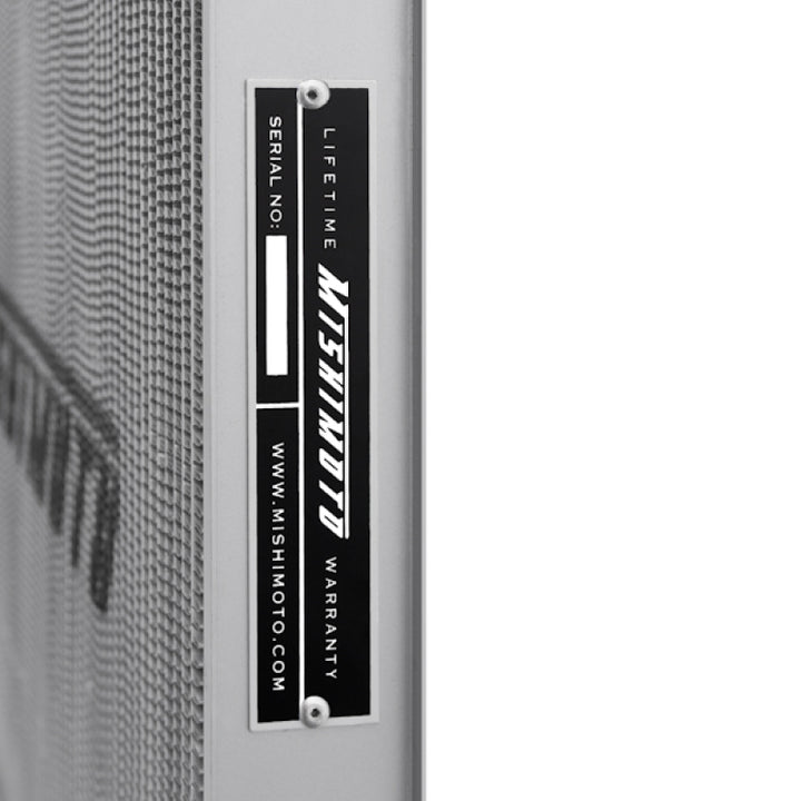 Mishimoto 86-93 Toyota Supra Manual Aluminum Radiator - Bull Strap