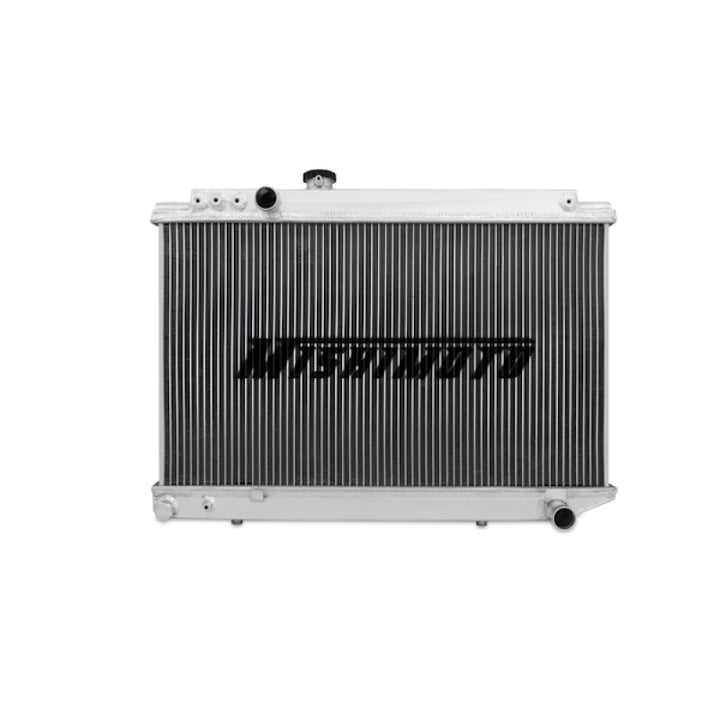 Mishimoto 86-93 Toyota Supra Manual Aluminum Radiator - Bull Strap
