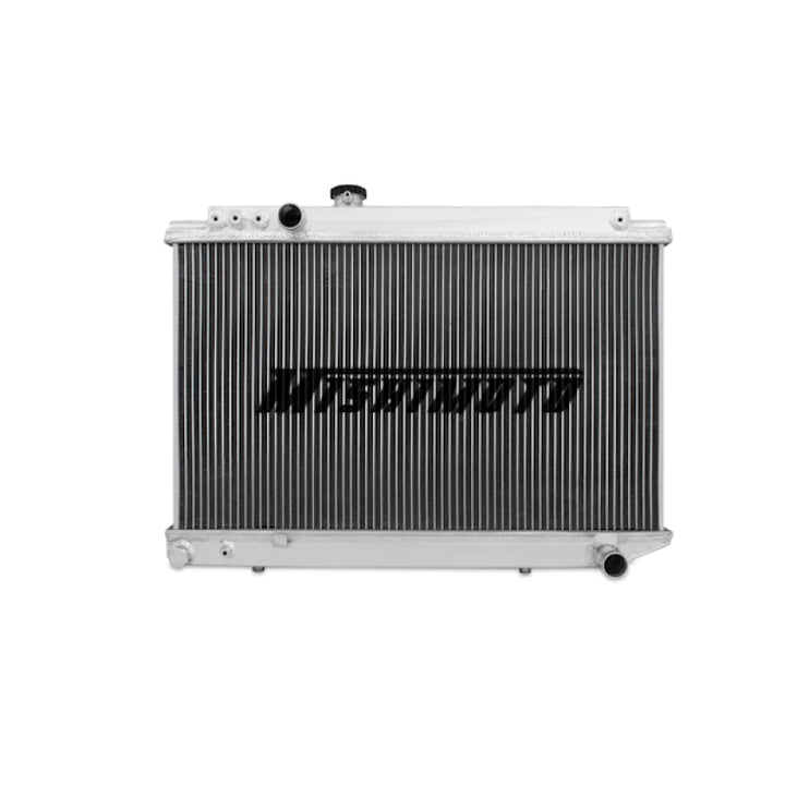 Mishimoto 86-93 Toyota Supra Manual Aluminum Radiator - Bull Strap